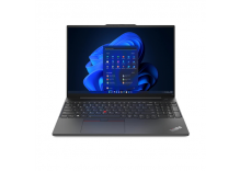 Lenovo | ThinkPad E16 (Gen 1) | Black | 16 " | IPS | WUXGA | 1920 x 1200 | Anti-glare | AMD Ryzen 7 | 7730U | 16 GB | DDR4-3200 | SSD 512 GB | AMD Radeon Graphics | Windows 11 Pro | 802.11ax | Bluetooth version 5.1 | Keyboard language English | Keyboard b